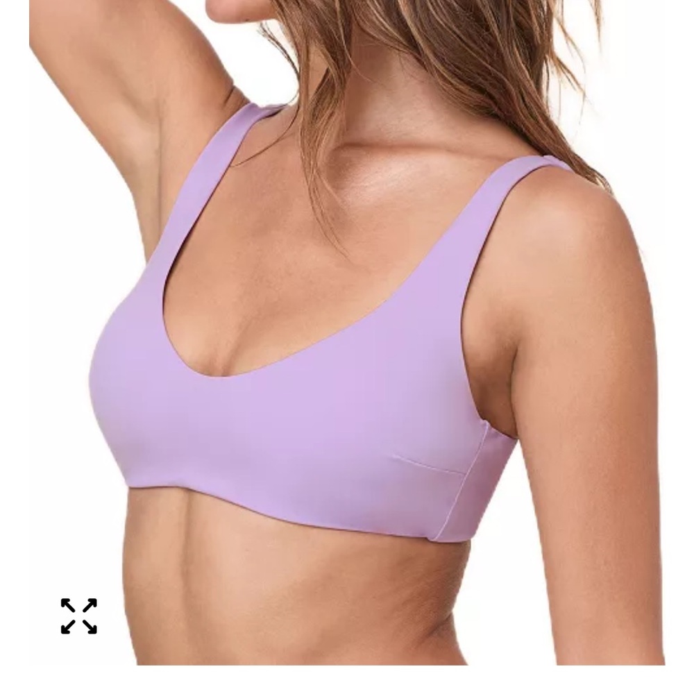 Andie scoop bikini top medium